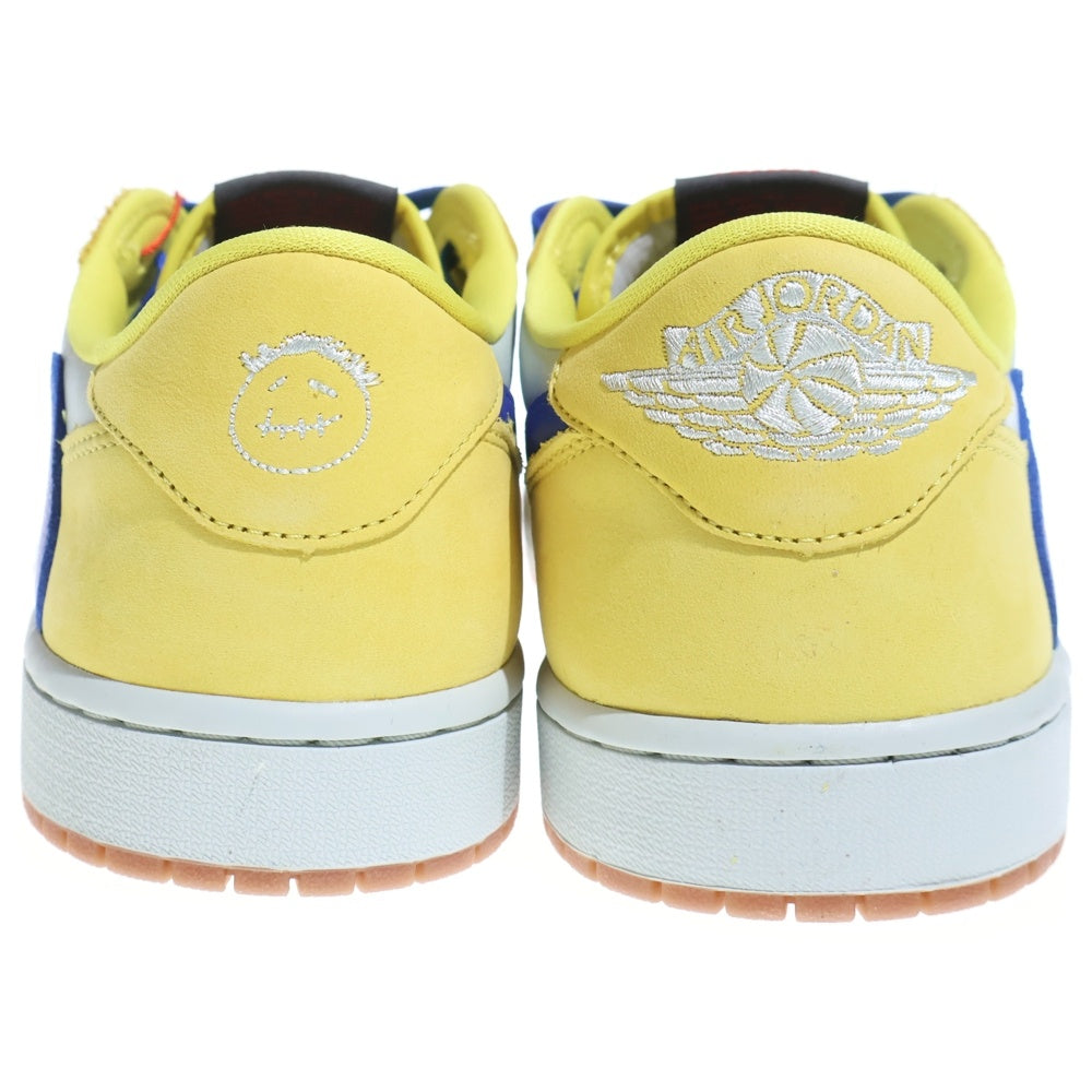 NIKE(ナイキ) ×TRAVIS SCOTT AIR JORDAN1 LOW OG SP DZ4137-700 トラヴィス スコット エアジョーダン1 カナリー ローカットスニーカー イエロー US13/30.0cm
