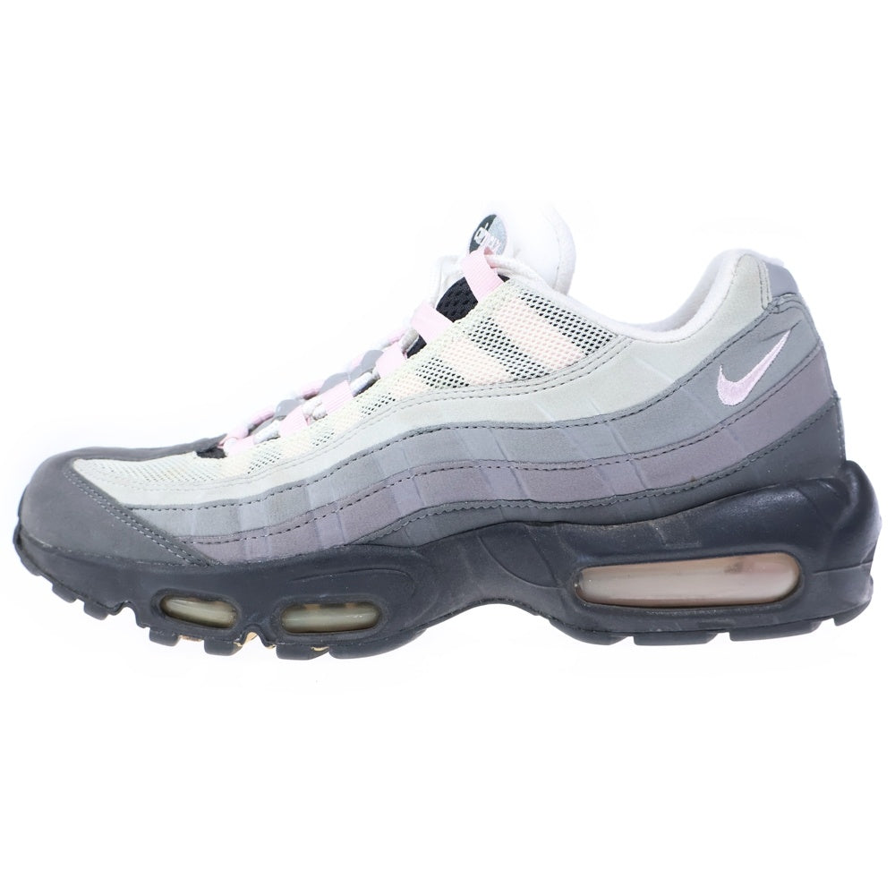 NIKE(ナイキ) AIR MAX 95 GUNSMOKE PINK FOAM CJ0588-001 エアマックス95 ガンスモークピンク ローカットスニーカー ホワイト/グレー/ピンク US9/27cm