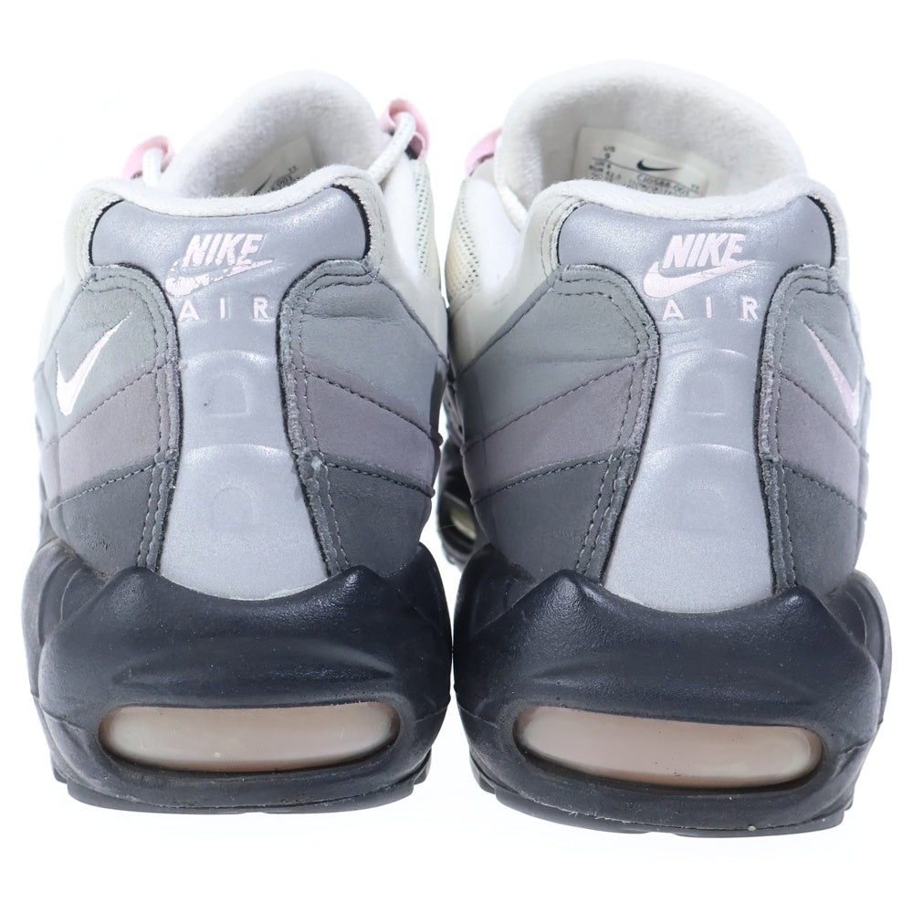 NIKE(ナイキ) AIR MAX 95 GUNSMOKE PINK FOAM CJ0588-001 エアマックス95 ガンスモークピンク ローカットスニーカー ホワイト/グレー/ピンク US9/27cm