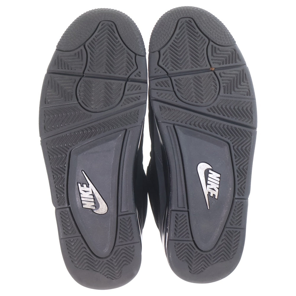 NIKE(ナイキ) AIR JORDAN 4 BLACK CAT FV5029‐010 エアジョーダン4 ブラックキャット ハイカットスニーカー US9.5/27.5cm ブラック