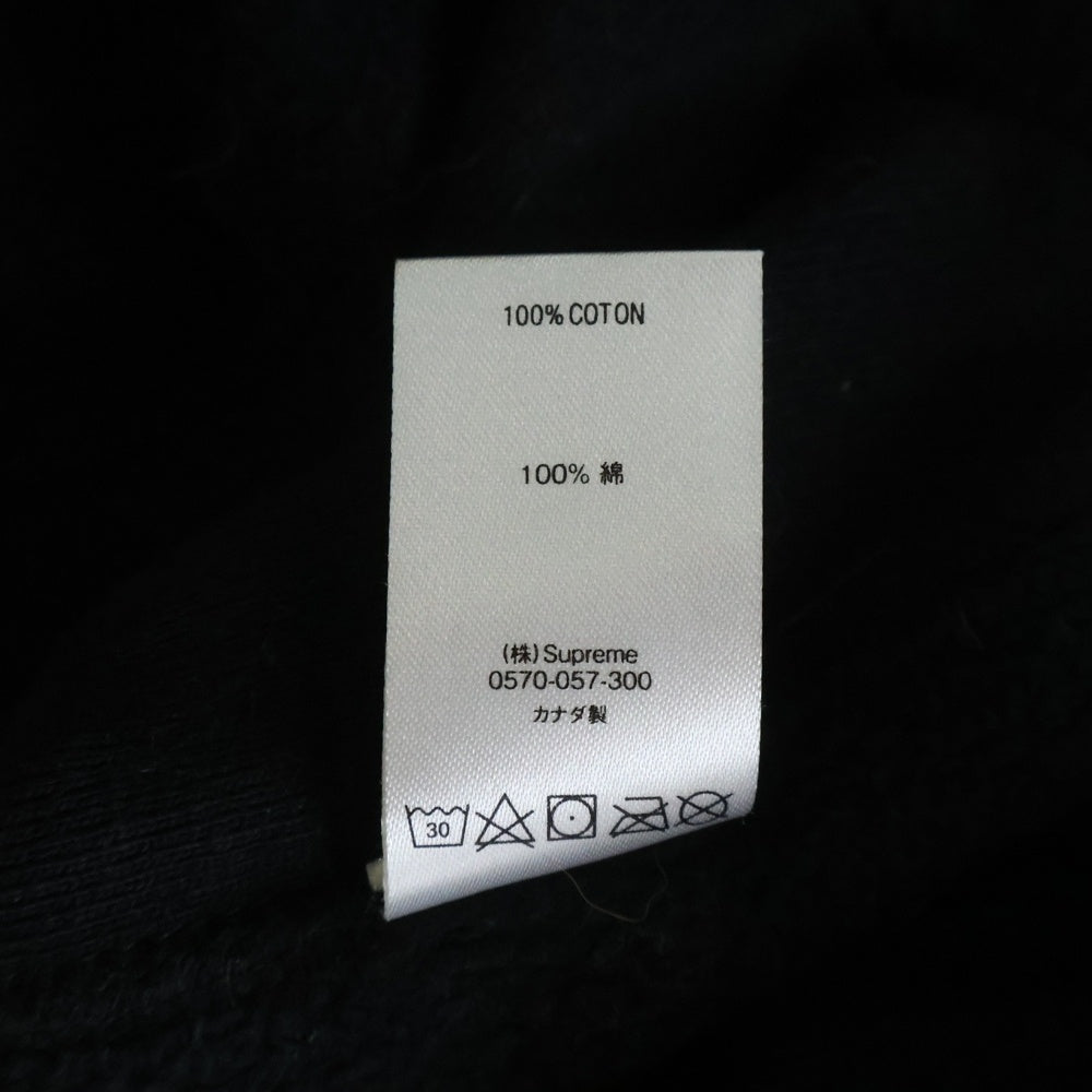 SUPREME(シュプリーム) 21SS KAWS Chalk Logo Hooded Sweatshirt カウズチョーク スウェットプルオーバーパーカー ブラック