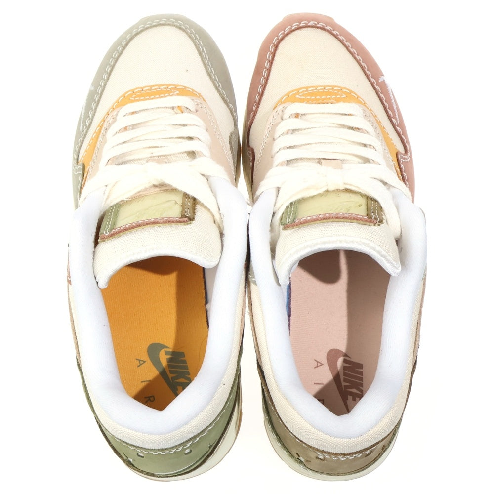 NIKE(ナイキ) WMNS AIR MAX 1 PRM DQ8656-133 ウィメンズ エアマックス ローカットスニーカー ブラウン US9.5/26.5cm