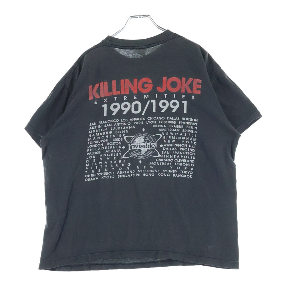 VINTAGE(ヴィンテージ) 90s Killing Joke Tour Tee キリングジョーク ツアー半袖Tシャツ ブラック