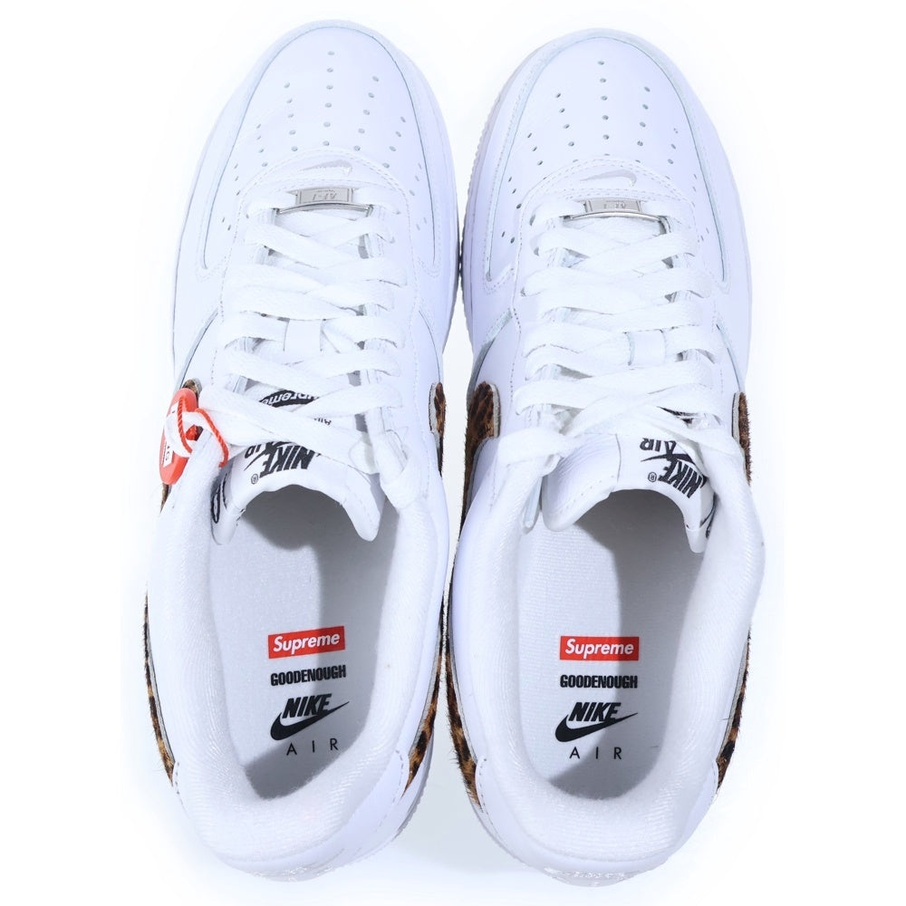 NIKE(ナイキ) × GOODENOUGH × Supreme Air Force 1 Low White/Leopard IM3483-100 エアフォース1 ロー ホワイト/レオパード