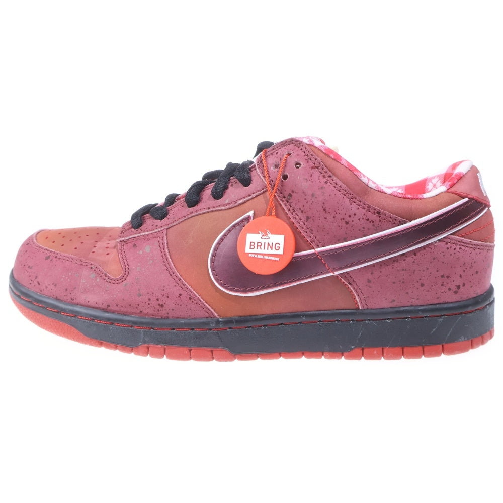 NIKE SB(ナイキエスビー) 【観賞用2008年製】×CONCEPTS DUNK LOW RED LOBSTER 313170-661 コンセプツ ダンク レッドロブスター ローカットスニーカー US10/28.0cm レッド
