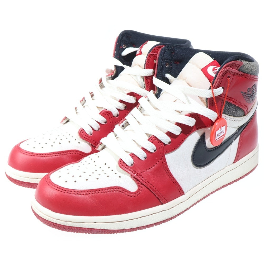 NIKE(ナイキ) AIR JORDAN 1 HIGH OG CHICAGO LOST & FOUND DZ5485-612 エアジョーダン1 シカゴ ロストアンドファウンド ハイカットスニーカー US9/27.0cm