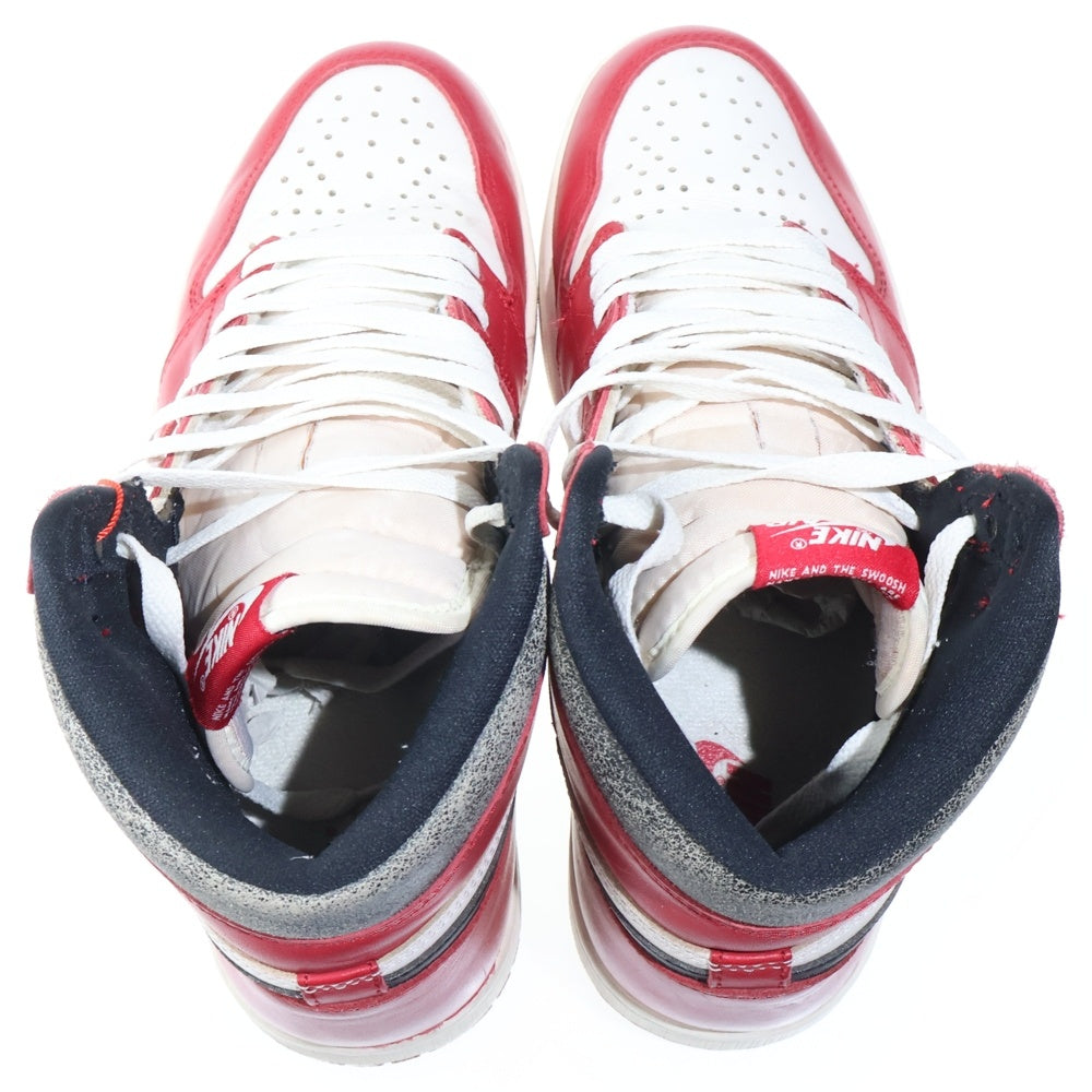 NIKE(ナイキ) AIR JORDAN 1 HIGH OG CHICAGO LOST & FOUND DZ5485-612 エアジョーダン1 シカゴ ロストアンドファウンド ハイカットスニーカー US9/27.0cm