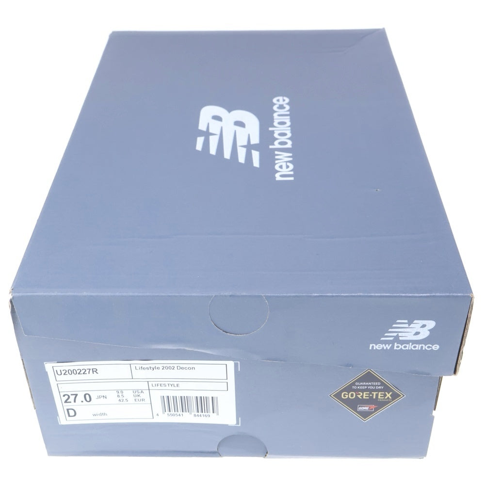 New Balance(ニューバランス) 2002R GORE-TEX Slate Grey 2002R ゴアテックス ローカットスニーカー U200227R