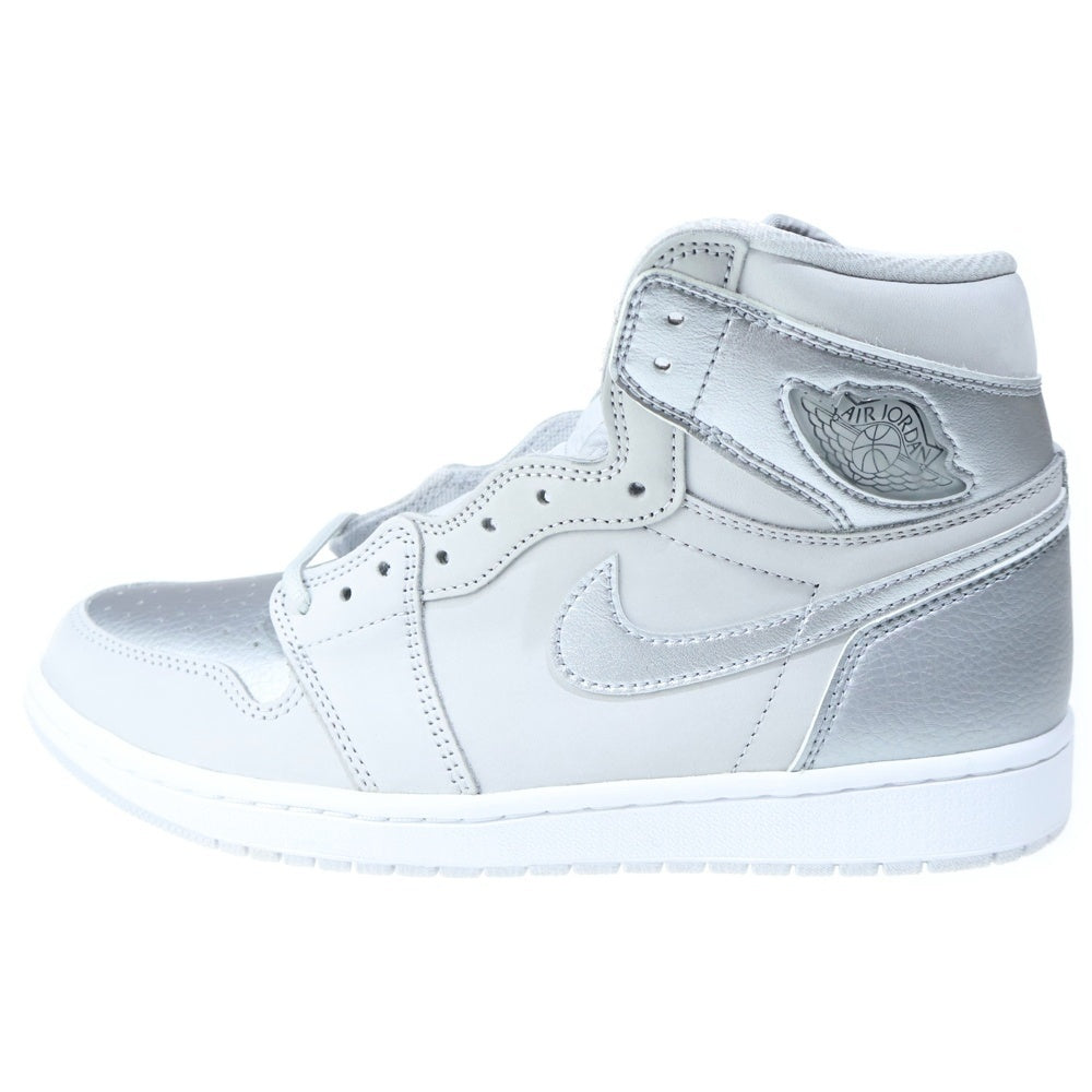 NIKE(ナイキ) AIR JORDAN 1 HIGH OG CO.JP DC1788-029 エアジョーダン 1 ハイカットスニーカー US9.5/27.5cm シルバー