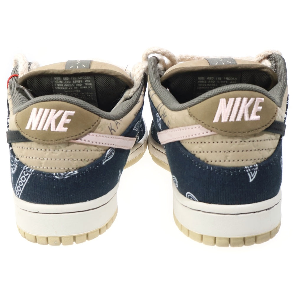 NIKE SB(ナイキエスビー) ×TRAVIS SCOTT SB DUNK LOW PRM QS CACTUS JACK CT5053-001 トラヴィススコット SBダンクロー カクタスジャック ローカットスニーカー US9/27.0cm マルチ