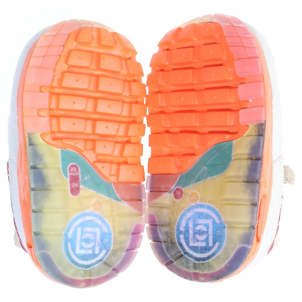 NIKE(ナイキ) ×CLOT TD AIR MAX 1 KISS OF DEATH DH2492-100 クロット エアマックス1 キス オブ デス ローカットスニーカー US3C/9.0cm ブラウン キッズ