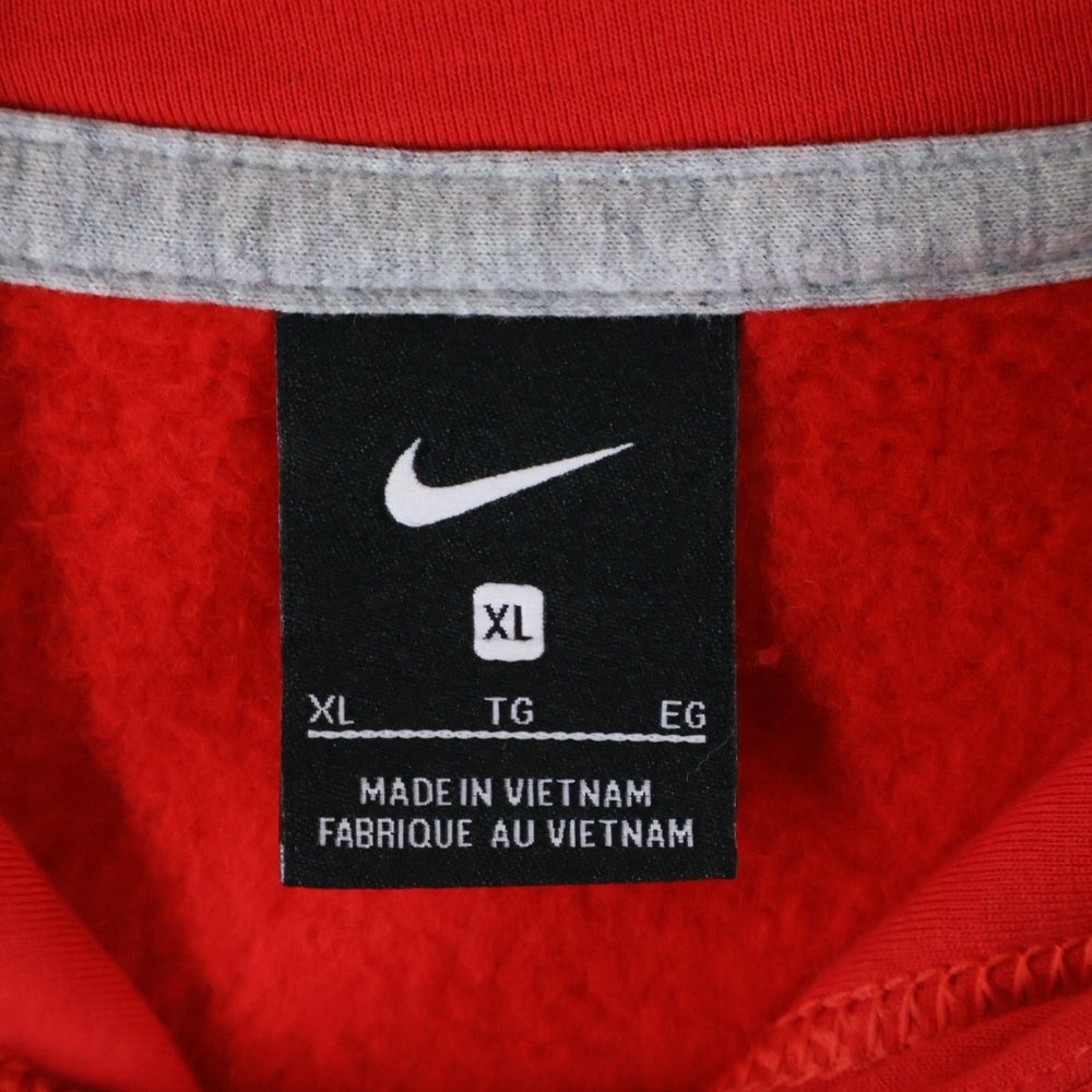 NIKE(ナイキ) 19SS ×Girls Don't Cry hoodie ガールズドントクライ スウェットプルオーバーパーカー 935585-657 レッド