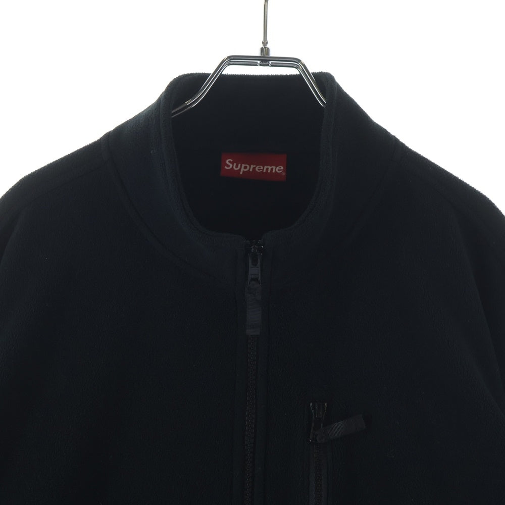 SUPREME(シュプリーム) 22AW Polartec Zip Jacket ポーラーテック ジップアップ フリース ジャケット ブラック