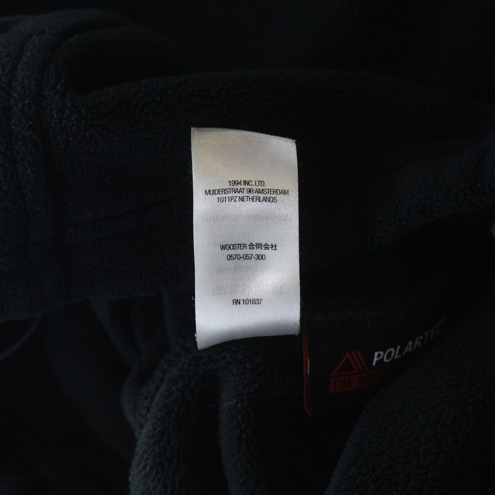 SUPREME(シュプリーム) 22AW Polartec Zip Jacket ポーラーテック ジップアップ フリース ジャケット ブラック