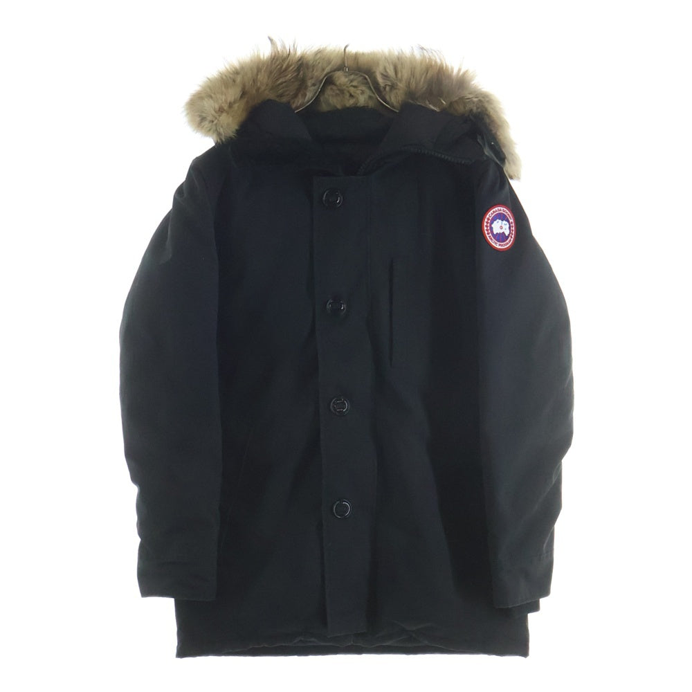 CANADA GOOSE(カナダグース) JASPER ジャスパー ファーフーデッド ダウンジャケット ブラック 3438JM