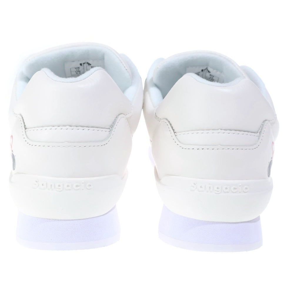 Sangacio(サンガッチョ) Nyus BRANDALISED Pure Whiteニューズ ブランドライズド ピュアホワイト ローカットスニーカー US10/28.0cm ホワイト