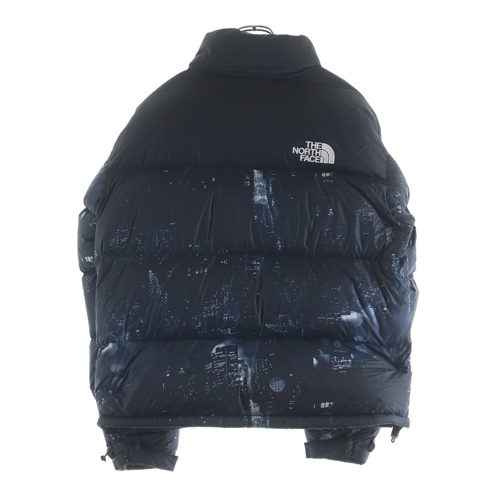 THE NORTH FACE(ザノースフェイス) 18AW ×EXTRA BUTTER NIGHT CRAWLERS NUPTSE JACKET エクストラバター ナイトクロウラーズ ヌプシ ジップアップダウンジャケット NF0A47CU ブラック