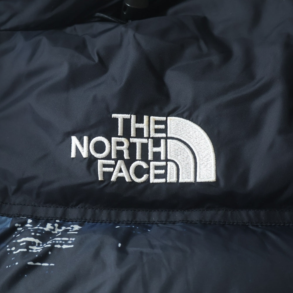 THE NORTH FACE(ザノースフェイス) 18AW ×EXTRA BUTTER NIGHT CRAWLERS NUPTSE JACKET エクストラバター ナイトクロウラーズ ヌプシ ジップアップダウンジャケット NF0A47CU ブラック