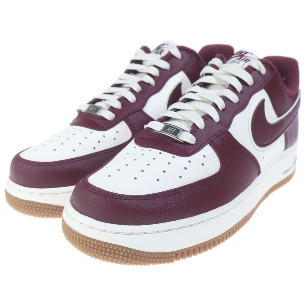 NIKE(ナイキ) AIR FORCE 1 07 LV8 DQ7659-102 エアーフォース1 ローカットスニーカー US10/28.0cm ホワイト/レッド