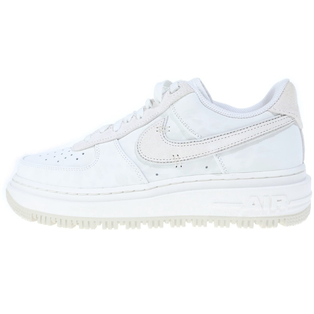 NIKE(ナイキ) AIR FORCE 1 LOW LUXE SUMMIT WHITE LIGHT BONE DD9605-100 エアフォース1 ラックス サミットホワイト ライトボーン ローカットスニーカー US9/27.0cm ホワイト