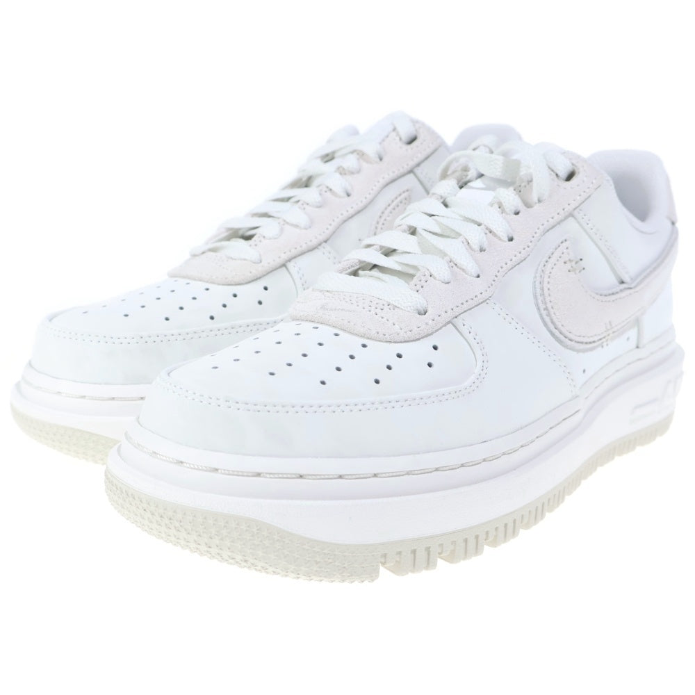 NIKE(ナイキ) AIR FORCE 1 LOW LUXE SUMMIT WHITE LIGHT BONE DD9605-100 エアフォース1 ラックス サミットホワイト ライトボーン ローカットスニーカー US9/27.0cm ホワイト