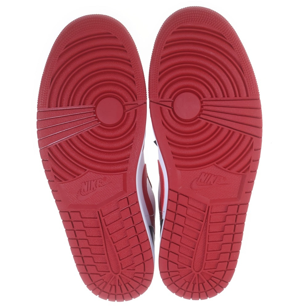 NIKE(ナイキ) AIR JORDAN 1 LOW GYM RED 553558-163 エアジョーダン1 ジムレッド ローカットスニーカー US12/30.0cm レッド ホワイト