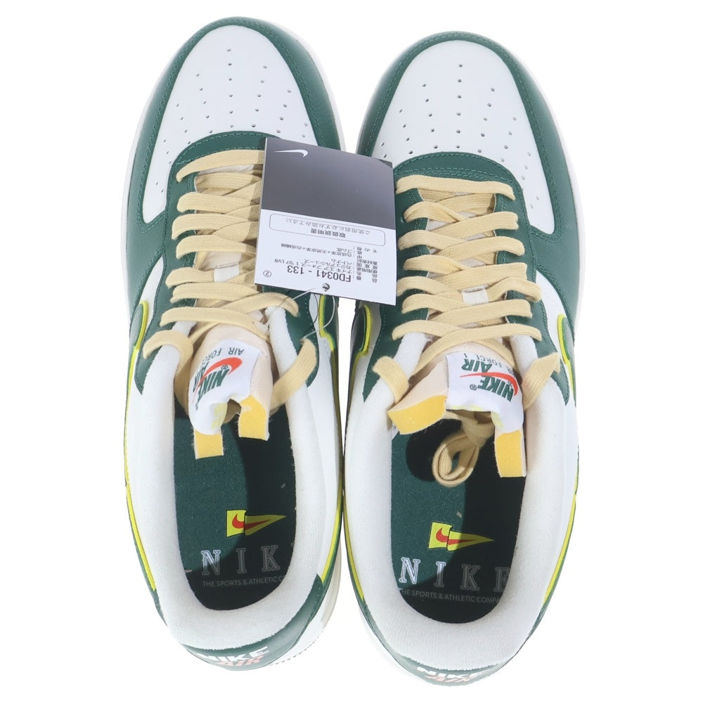 NIKE(ナイキ) AIR FORCE 1 07 LV8 FD0341-133 エアフォース1 ローカットスニーカー US10.5/28.5cm ホワイト/グリーン