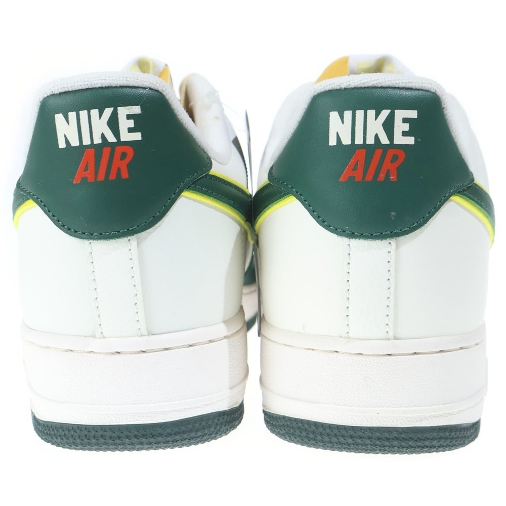 NIKE(ナイキ) AIR FORCE 1 07 LV8 FD0341-133 エアフォース1 ローカットスニーカー US11/29.0cm ホワイト/グリーン