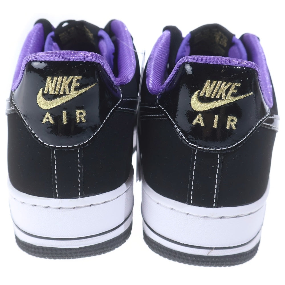 NIKE(ナイキ) AIR FORCE 1 07 LV8 EMB DR9866-001 エアフォース 1 ローカットスニーカー US10.5/28.5cm ブラック