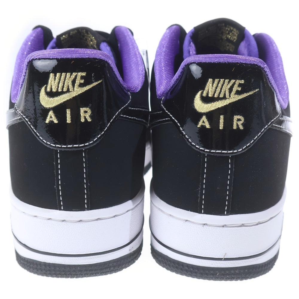 NIKE(ナイキ) AIR FORCE 1 07 LV8 EMB DR9866-001 エアフォース 1 ローカットスニーカー US10.5/28.5cm ブラック
