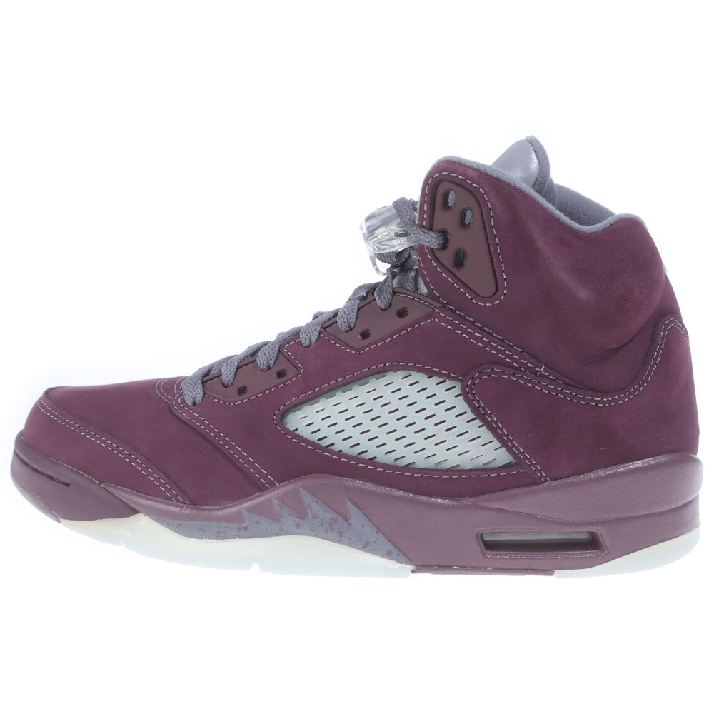 NIKE(ナイキ) AIR JORDAN 5 BURGUNDY DZ4131-600 エアジョーダン5 バーガンディ ハイカットスニーカー US8.5/26.5cm ワインレッド