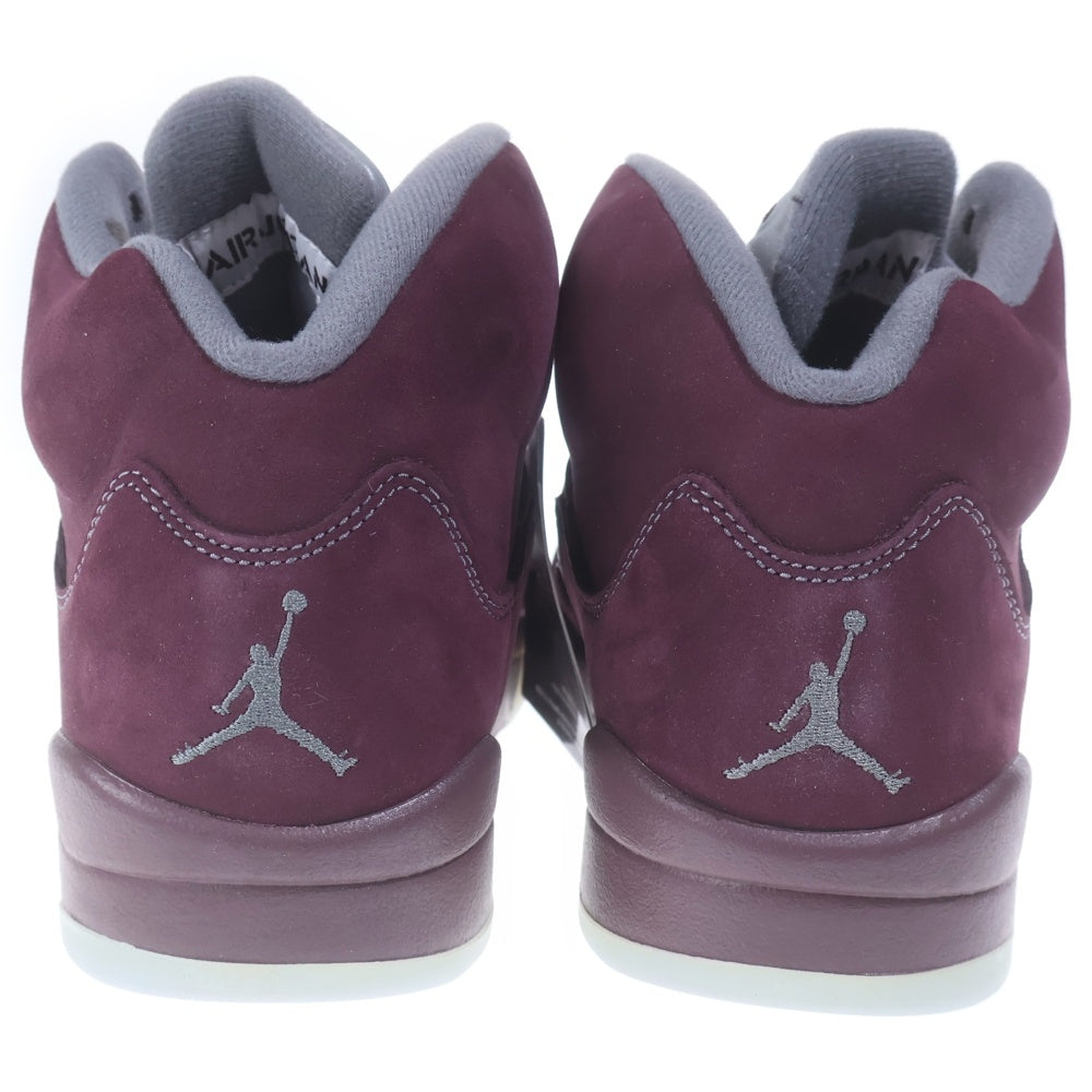 NIKE(ナイキ) AIR JORDAN 5 BURGUNDY DZ4131-600 エアジョーダン5 バーガンディ ハイカットスニーカー US8.5/26.5cm ワインレッド