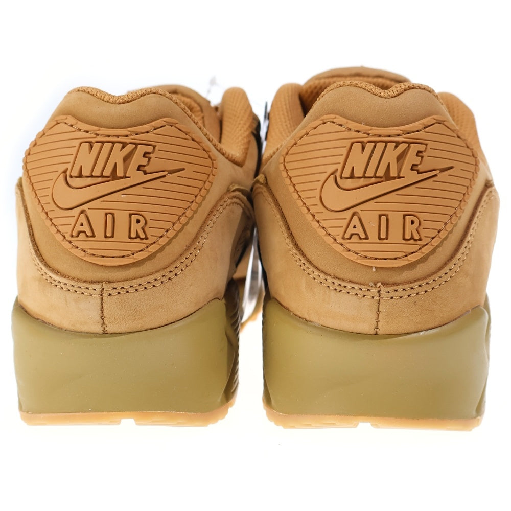 NIKE(ナイキ) AIR MAX 90 PRM FLAX WHEAT FZ5102-299 エアマックス プレミアム フラックス ウィート ローカットスニーカー US9.5/27.5cm ブラウン