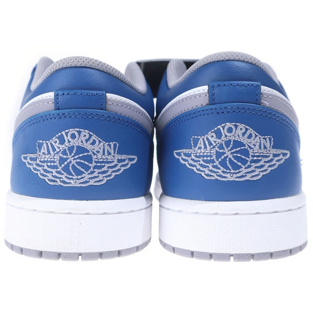 NIKE(ナイキ) AIR JORDAN 1 LOW True Blue 553558-412 エア ジョーダン 1 ローカットスニーカー ブルー US10.5/28.5cm