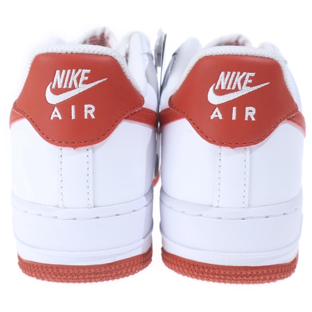 NIKE(ナイキ) AIR FORCE 1 '07 FJ4146-106 エアフォース1 ローカットスニーカー ホワイト/レッド US8.5/26.5cm
