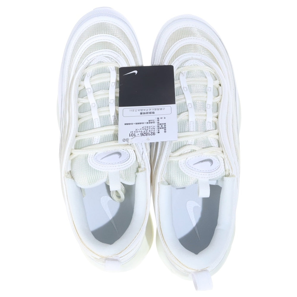 NIKE(ナイキ) AIR MAX97 921826-101 エアマックス97 ローカットスニーカー US10/28cm ホワイト