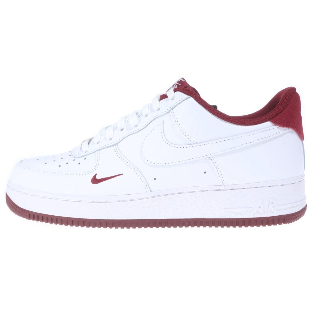 NIKE(ナイキ) AIR FORCE1 '07 LV8 HM9483-100 エアフォース1 ローカットスニーカー US11/29cm ホワイト/バーガンディ
