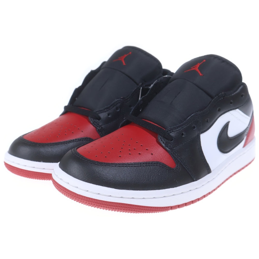 NIKE(ナイキ) AIR JORDAN 1 LOW 553558-161 エアジョーダン1 ローカットスニーカー US8.5/26.5cm ホワイト/ブラック/レッド