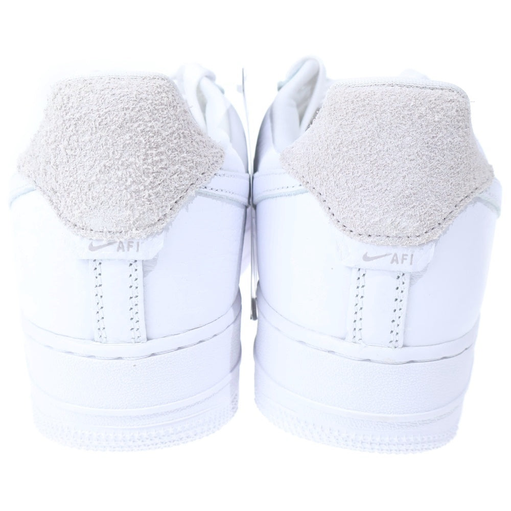 NIKE(ナイキ) AIR FORCE 1 07 CN2873-101 エアフォース1 クラフト バストグレー ローカットスニーカー US9/27.0cm ホワイト