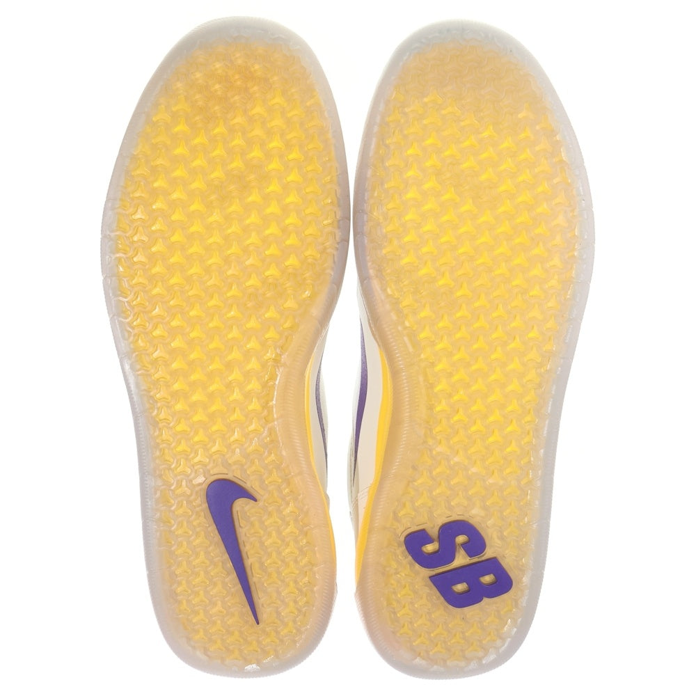 NIKE SB(ナイキエスビー) ×NBA NYJAH FREE 2 LAKERS DA3439-100 ナイジャ フリー 2 レイカーズ ローカットスニーカー US10/28.0cm ホワイト