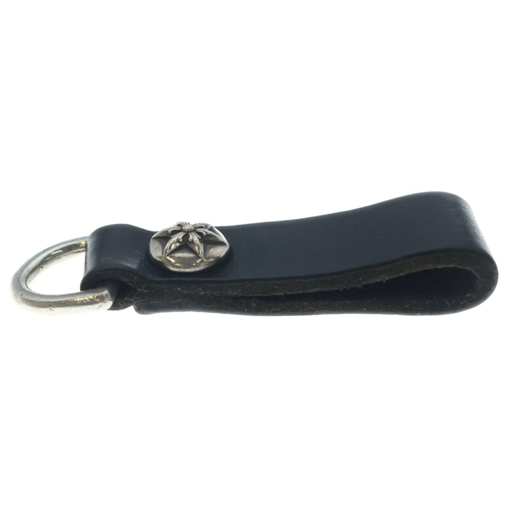 CHROME HEARTS(クロムハーツ) BELT LOOP D RING Dリング スターボールベルトループ ブラック/シルバー
