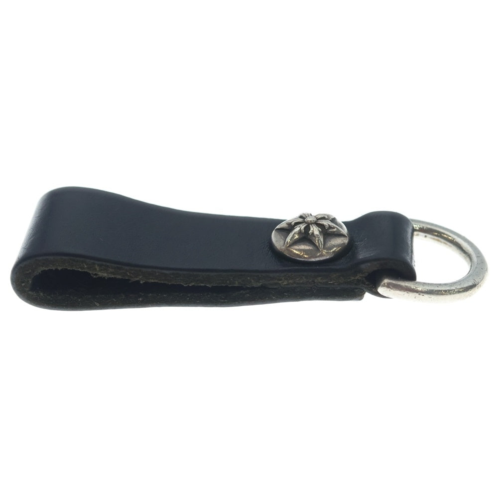 CHROME HEARTS(クロムハーツ) BELT LOOP D RING Dリング スターボールベルトループ ブラック/シルバー