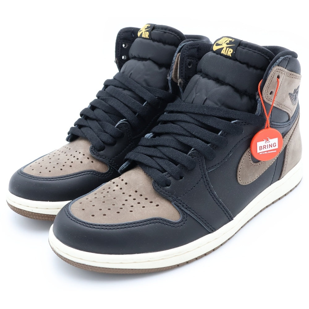 NIKE(ナイキ) AIR JORDAN 1 RETRO HIGH OG PALOMINO DZ5485-020 エアジョーダン1 レトロ パロミノ ハイカットスニーカー US8/26.0cm ブラウン/ブラック