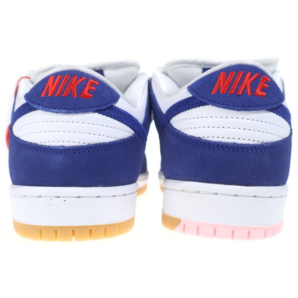 NIKE SB(ナイキエスビー) DUNK LOW PRO PRM LOS ANGELES DODGERS DO9395-400 ダンク プロ ロサンゼルスドジャーズ ローカットスニーカー US9.5/27.5cm ホワイト/ブルー