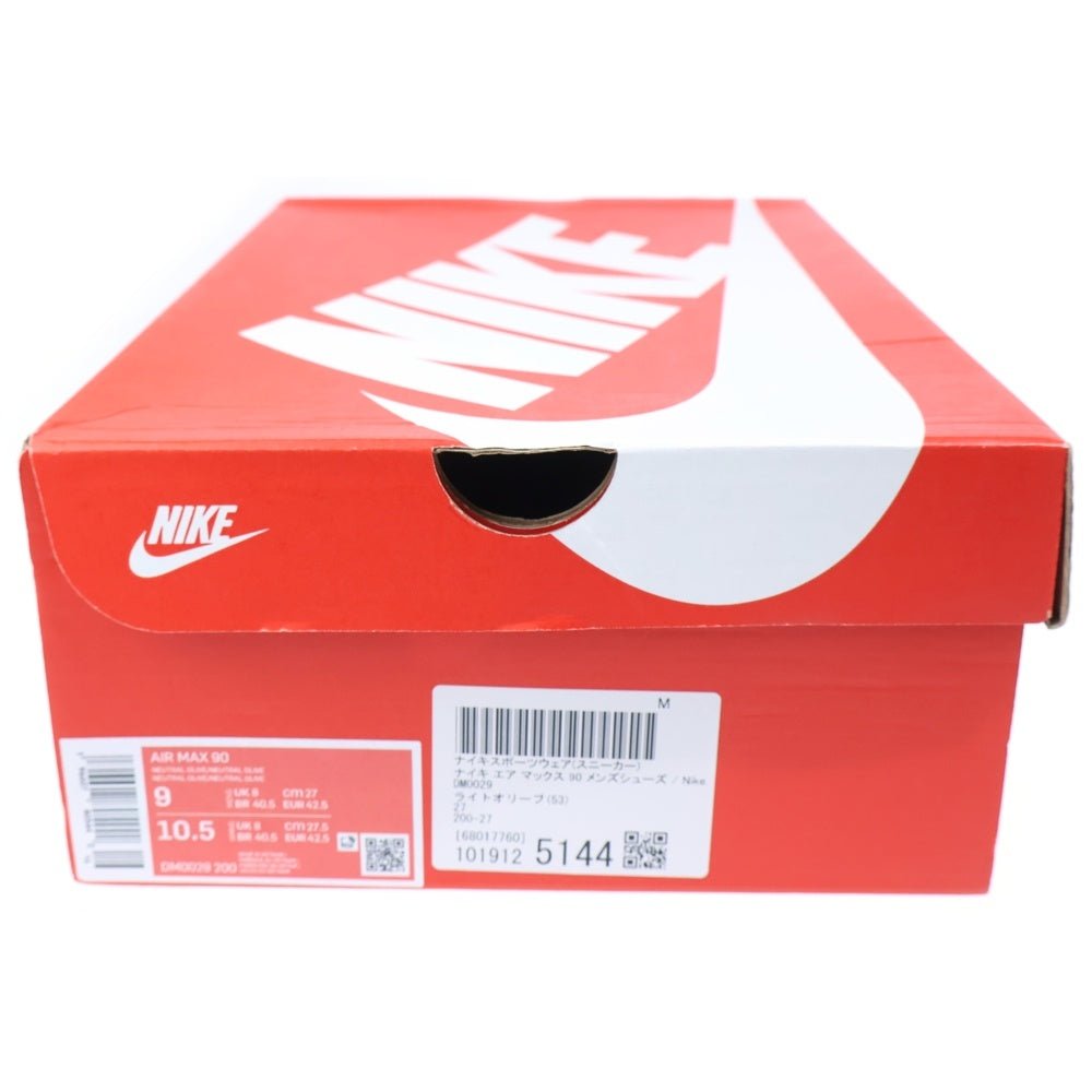 NIKE(ナイキ) AIR MAX 90 DM0029-200 エアマックス90 ニュートラルオリーブ ローカットスニーカー US9/27.0cm カーキ