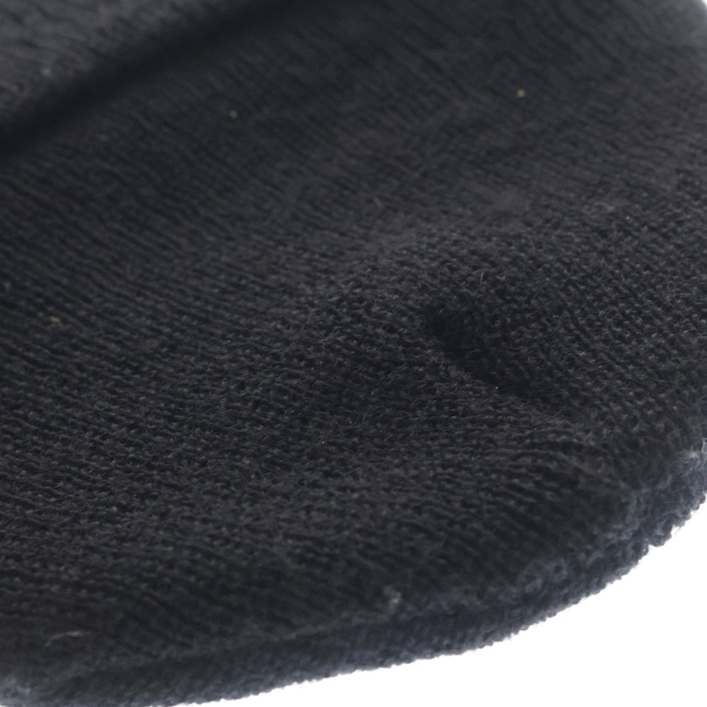 CHROME HEARTS(クロムハーツ) CH Logo Embroidery Beanie CHロゴ刺繍ビーニー ニット帽 ブラック