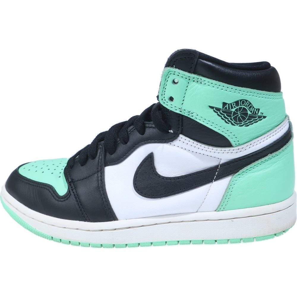 NIKE(ナイキ) AIR JORDAN 1 HIGH OG GREEN GLOW DZ5485-130 エアジョーダン ハイオージー グリーングロウ ハイカットスニーカー US7/25.0cm グリーン
