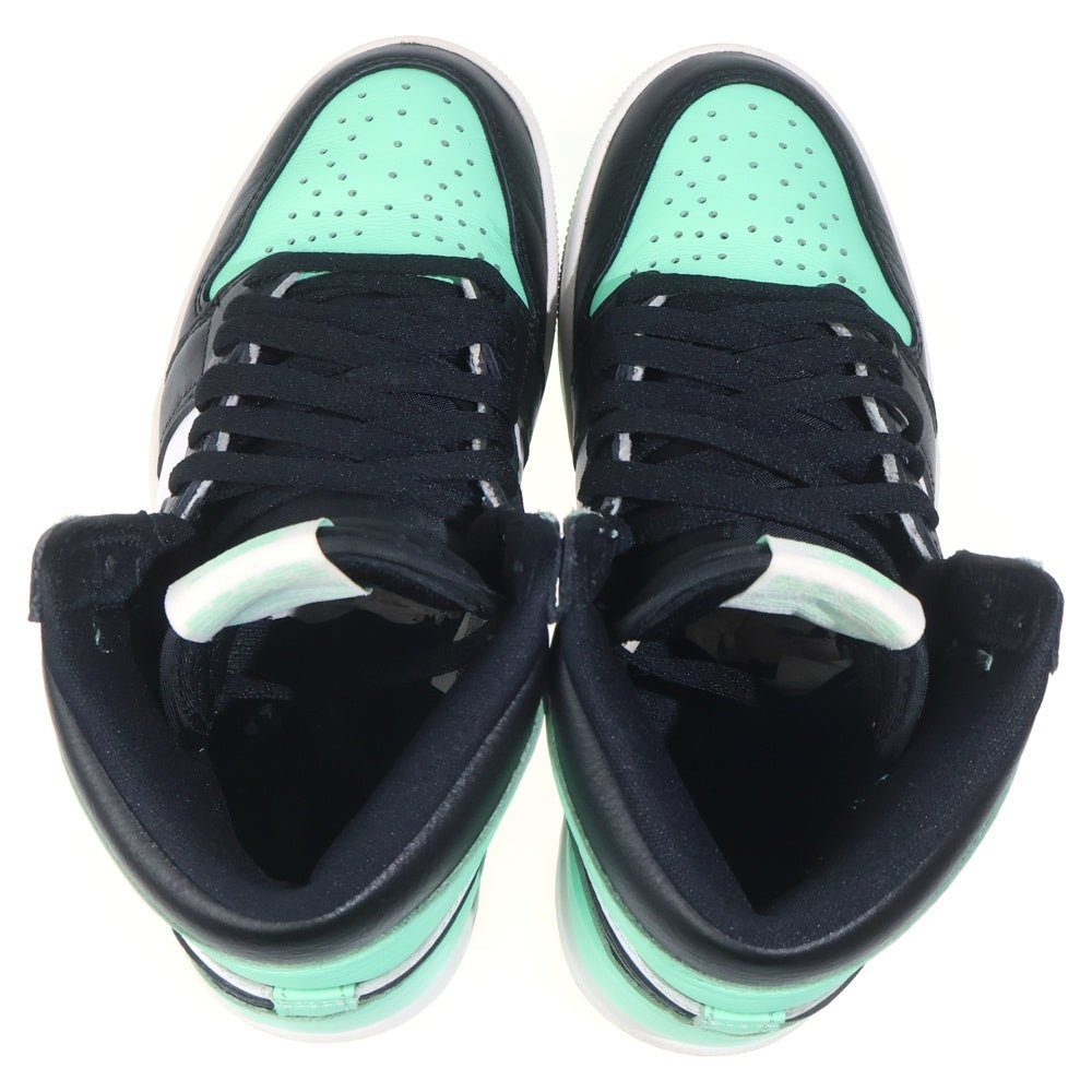 NIKE(ナイキ) AIR JORDAN 1 HIGH OG GREEN GLOW DZ5485-130 エアジョーダン ハイオージー グリーングロウ ハイカットスニーカー US7/25.0cm グリーン