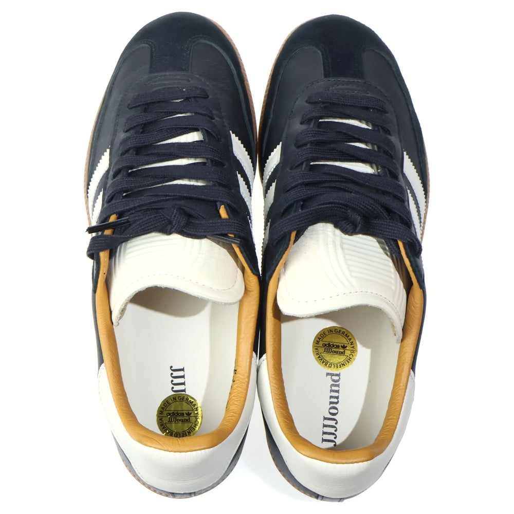 adidas(アディダス) ×JJJJound Samba OG ID8707 ×ジョウンド ローカットスニーカー ブラック US8/26.0cm