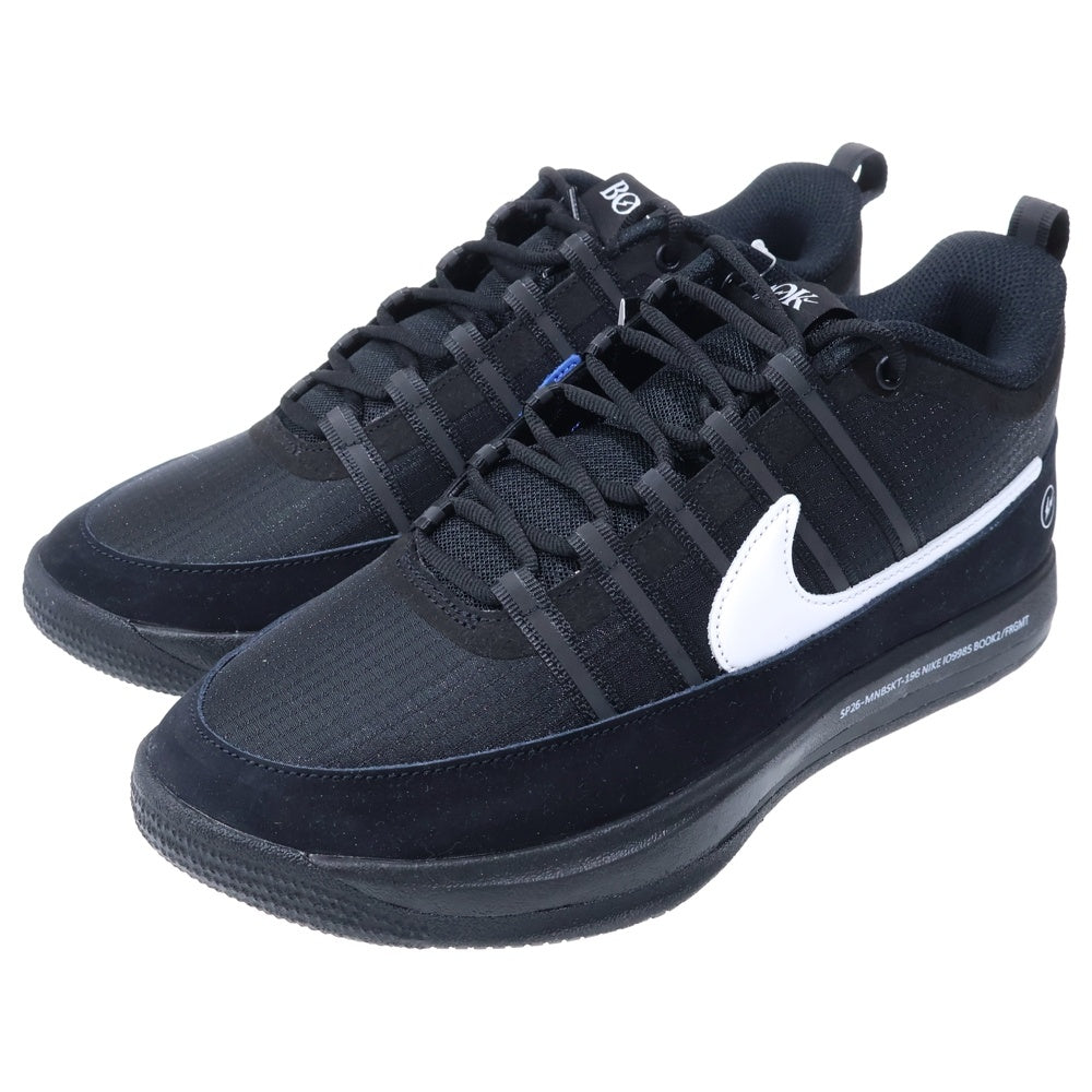 NIKE(ナイキ) ×FRAGMENT DESIGN BOOK2 ×フラグメントデザイン ローカットスニーカー ブラック US8.5/26.5cm